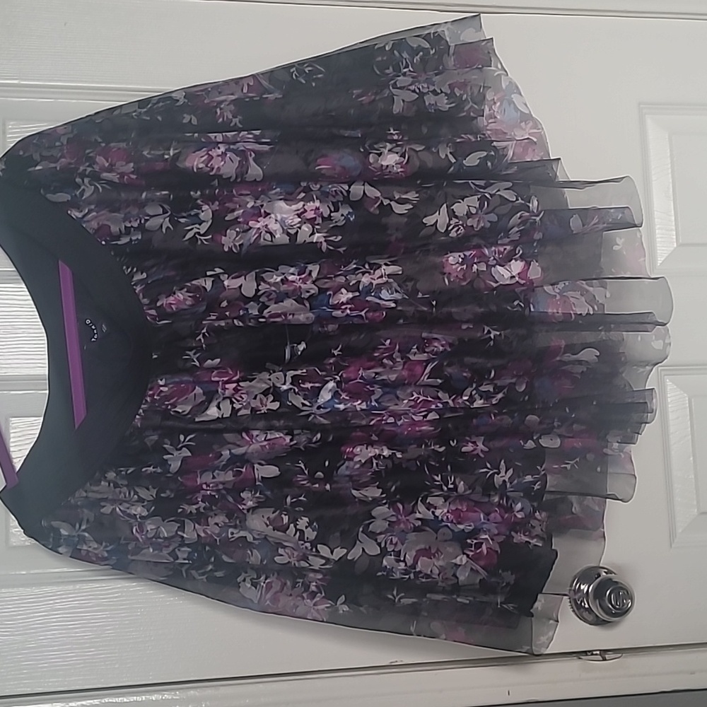 Floral Tulle Skirt